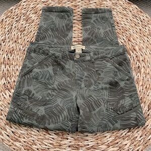 Democracy Flex-ellent Green Leaf Utility Ankle Pant